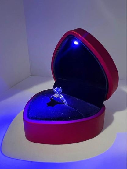 Heart Led gift box