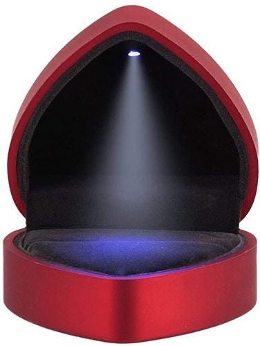 Heart Led gift box