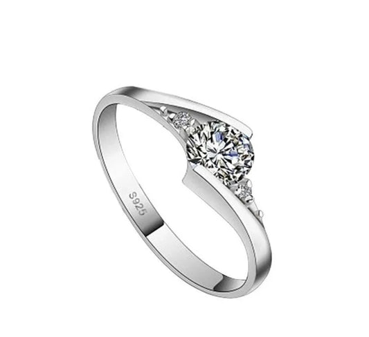 Blossoming love woman adjustable couple ring