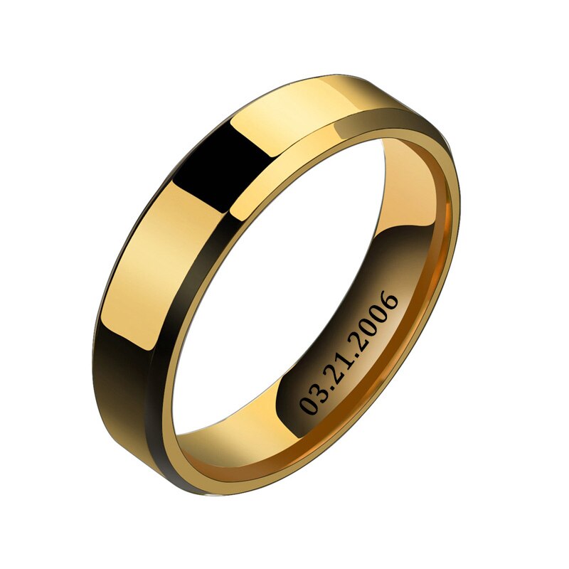 Engrave band ring
