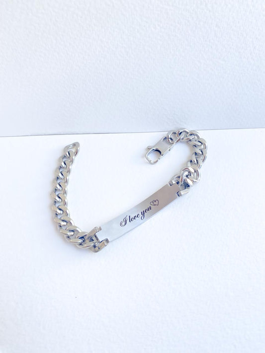 Macho 9mm Engrave bracelet