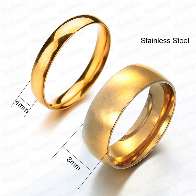 Couple Band Rings