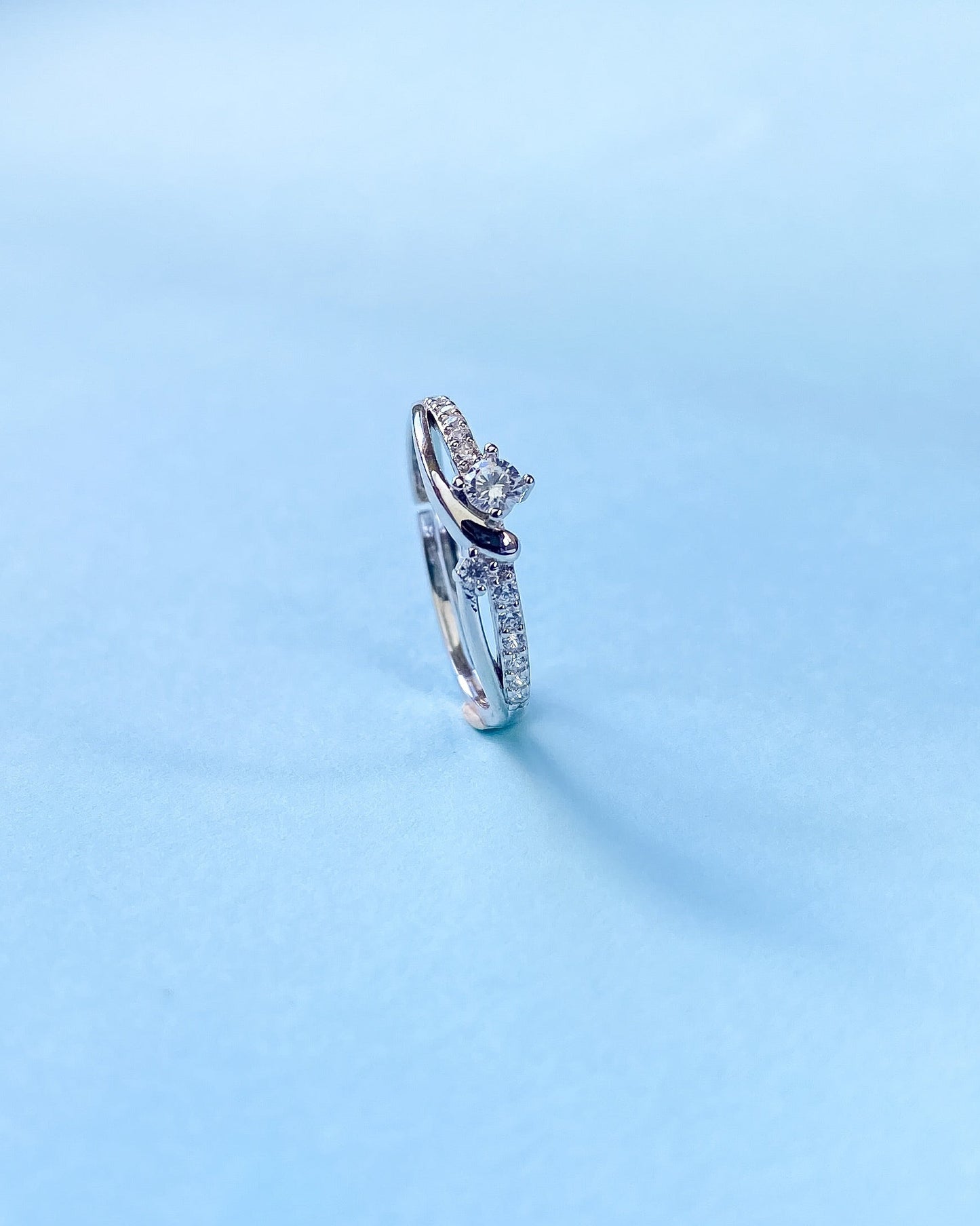 Eternal Love woman adjustable  couple rings