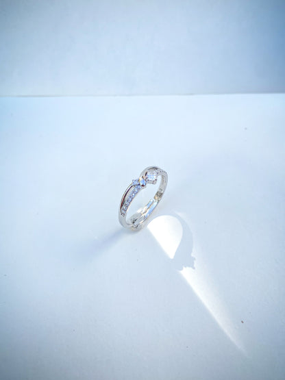 Eternal Love woman adjustable  couple rings