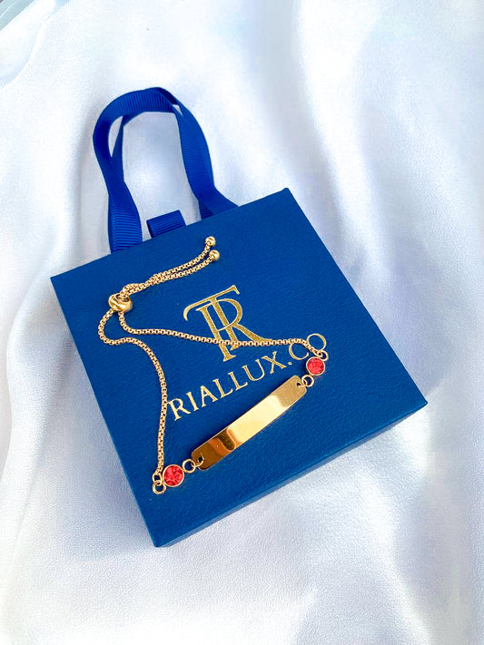 Light purple engrave bracelet