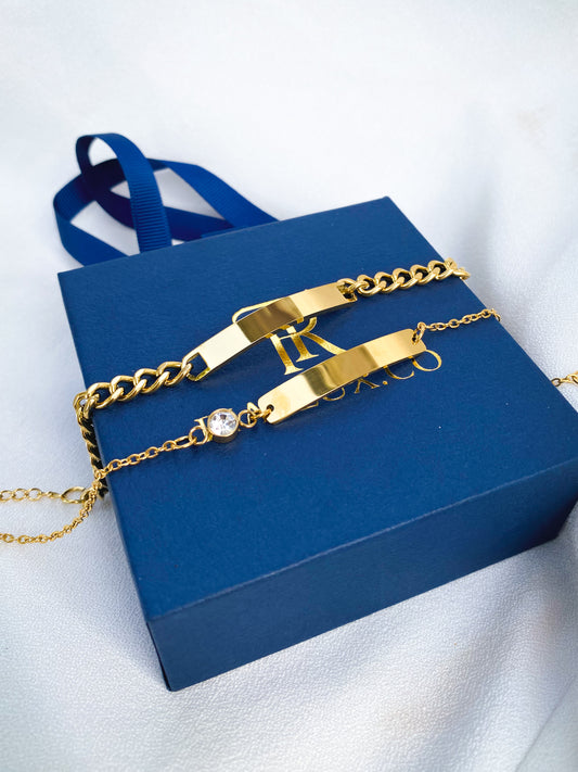 Bracelet prénom gravé