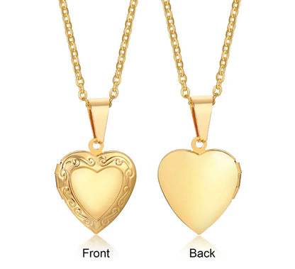 Heart picture locket
