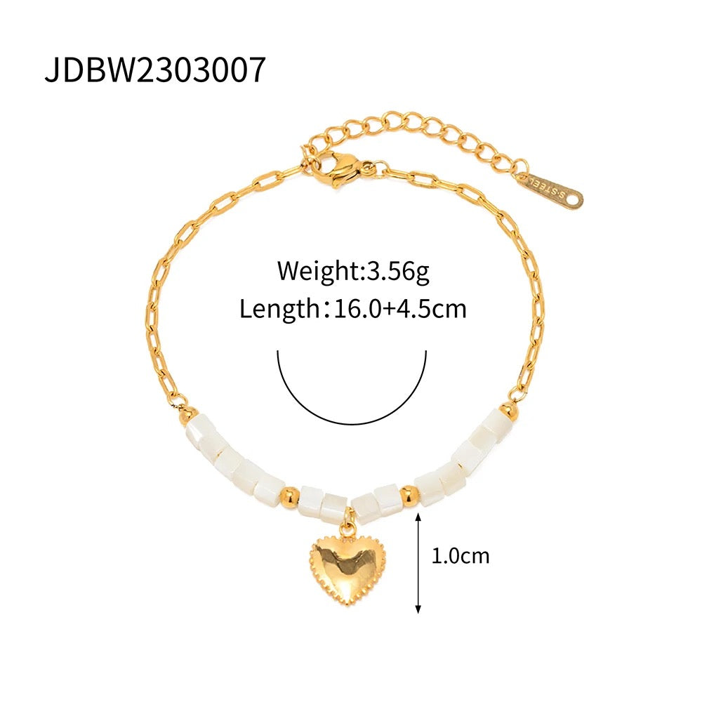 Ocean Heart Necklace