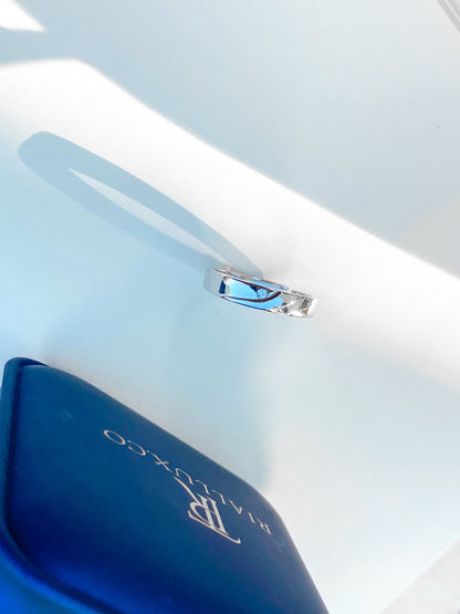 Whisper of love adjustable couple ring