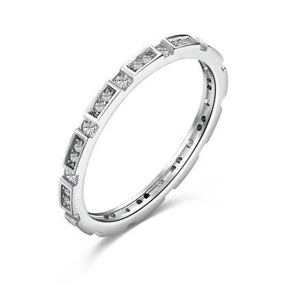 Dainty Eternity promise ring