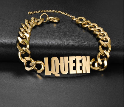 Bracelet homme prénom cubain