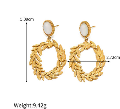 Boucles d'oreilles tendance Cléopâtre