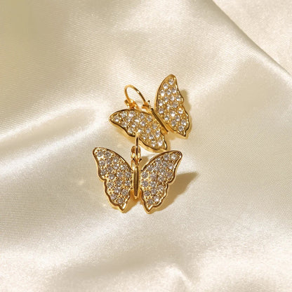 Boucles d'oreilles papillon Winx