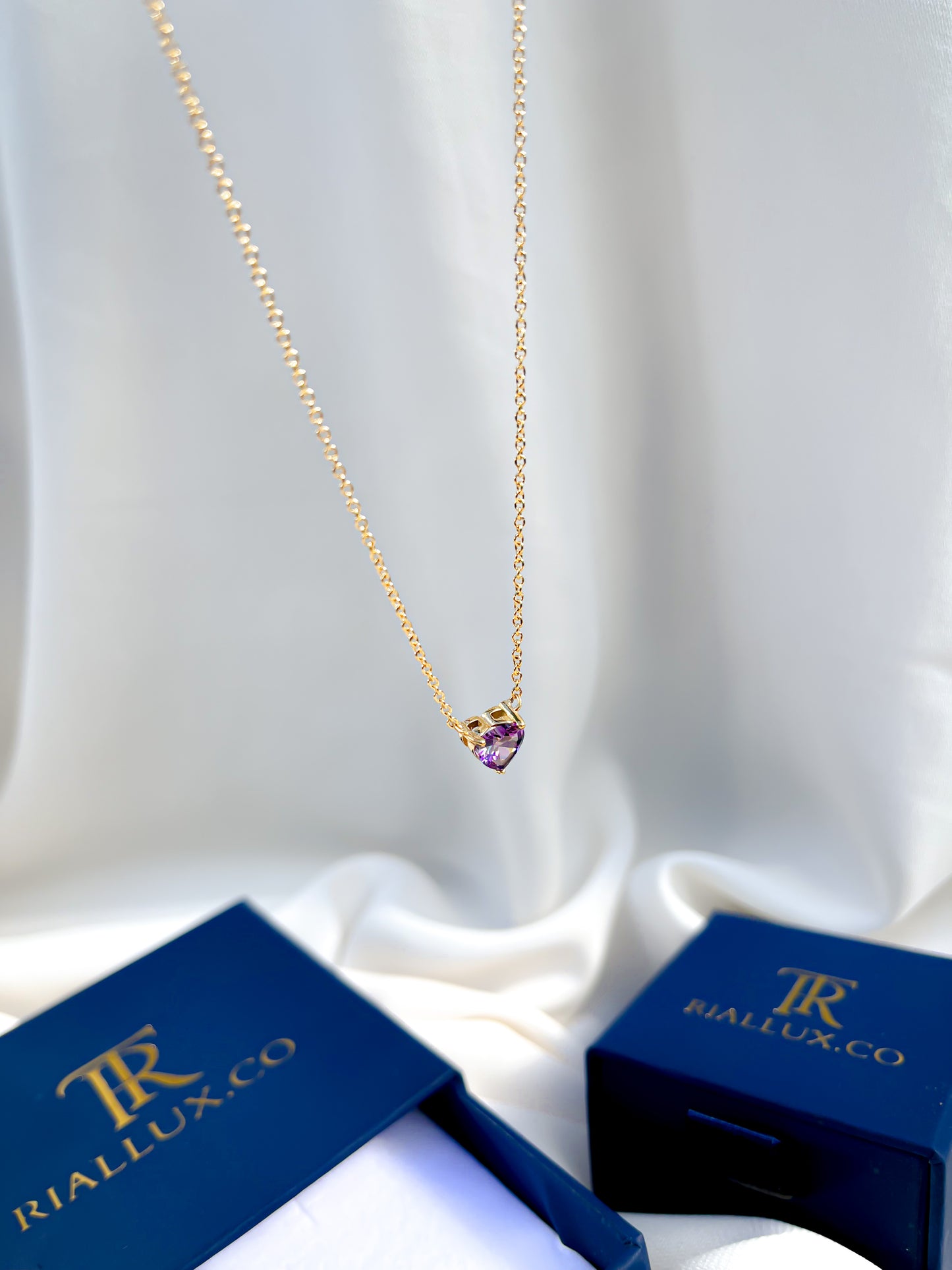 Mini purple heart