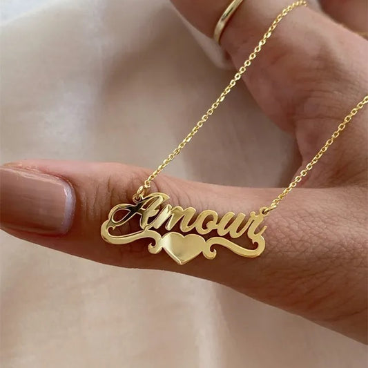 Sweet custom name necklace