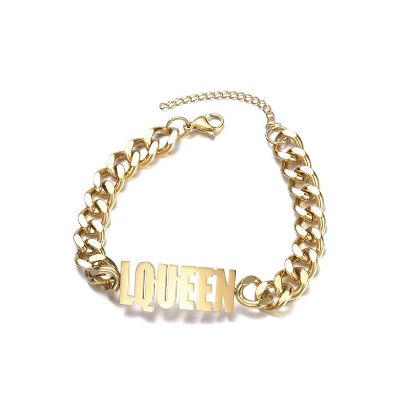 Bracelet homme prénom cubain