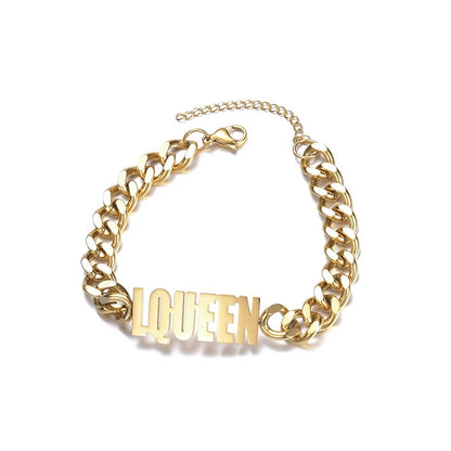 Bracelet homme prénom cubain