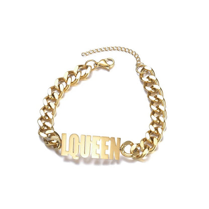 Cuban Name man Bracelet