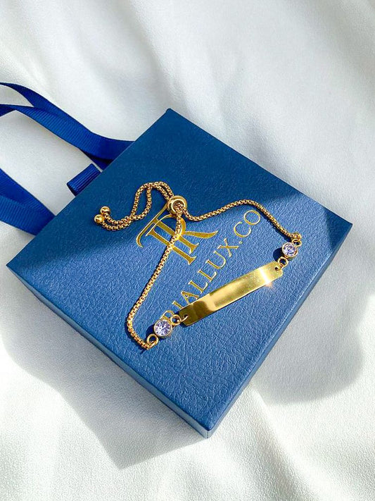 Light purple engrave bracelet