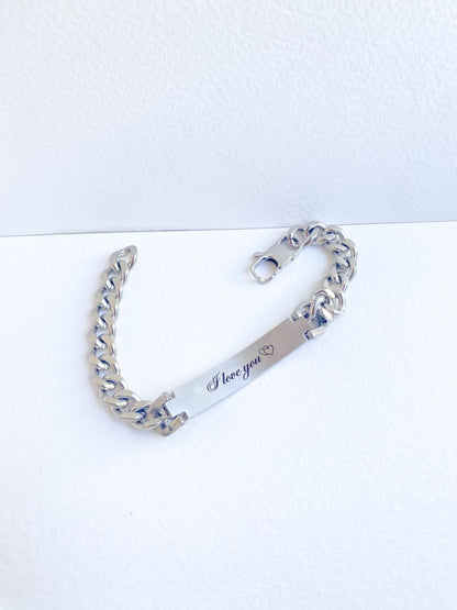 Macho 9mm Engrave bracelet