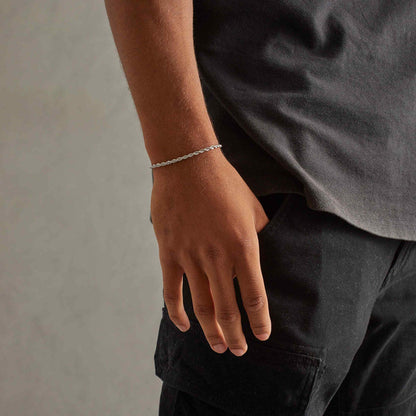 Bracelet corde minimaliste