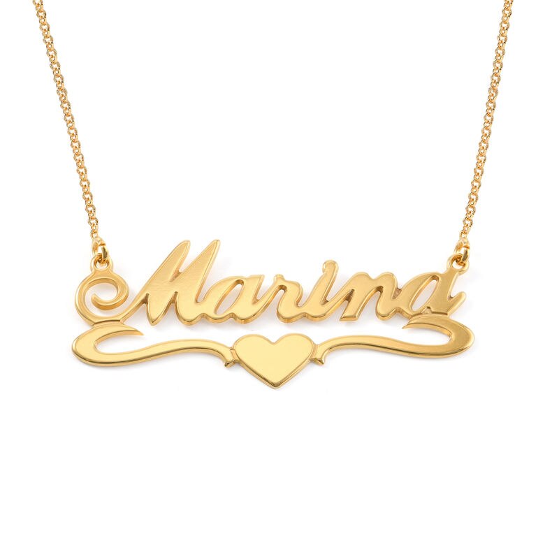 Collier personnalisé coeur