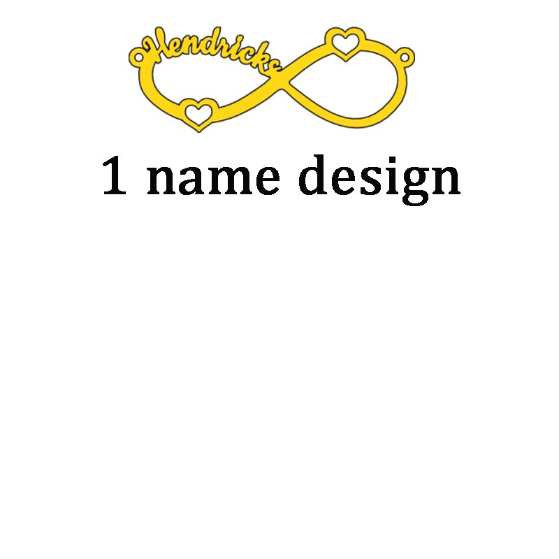 infinity Custom Multiple Names Adjustable Bracelet