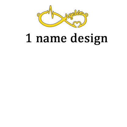infinity Custom Multiple Names Adjustable Bracelet