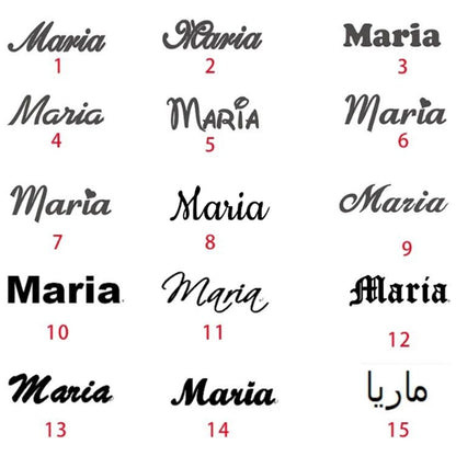 Name Heart Nameplate Bracelet Personalized