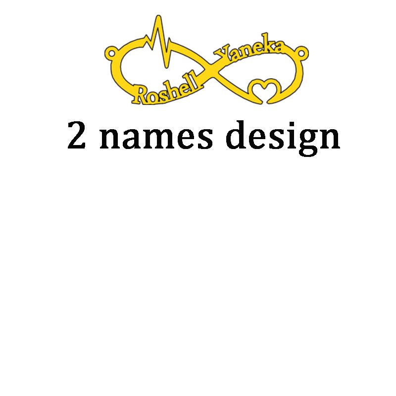 infinity Custom Multiple Names Adjustable Bracelet
