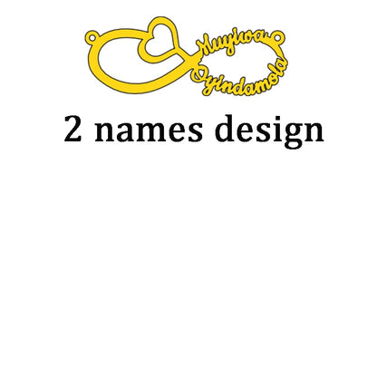 infinity Custom Multiple Names Adjustable Bracelet