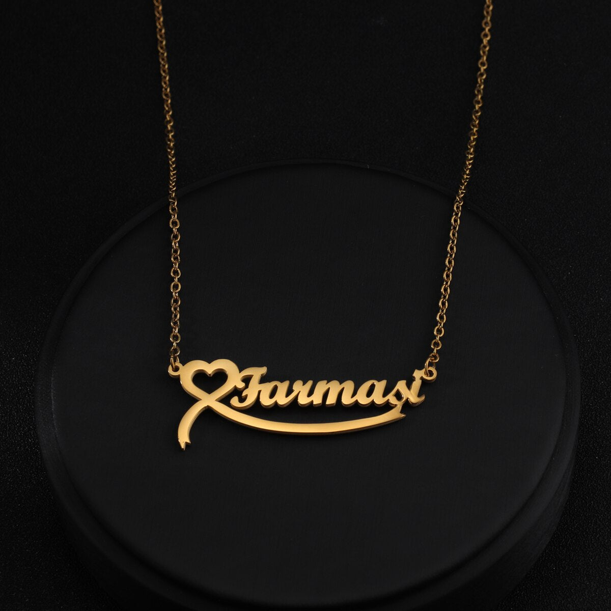 Collier personnalisé Coeur de Dauphin, Licorne personnalisé
