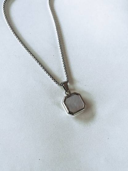 Pearl square Pendant