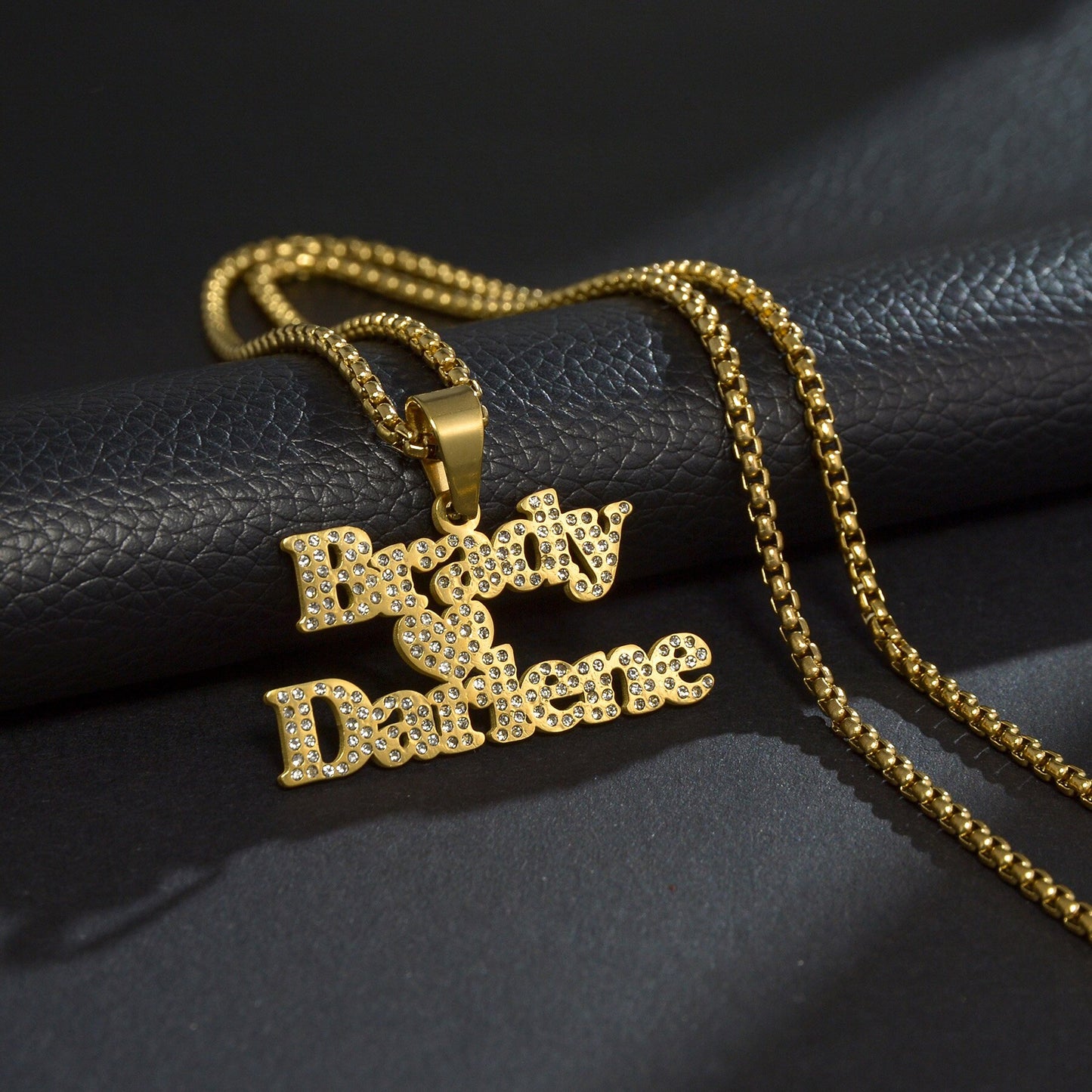 Personalized 1-2 Name Pendant Necklace