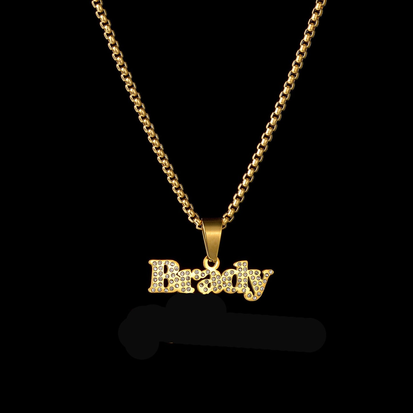 Personalized 1-2 Name Pendant Necklace