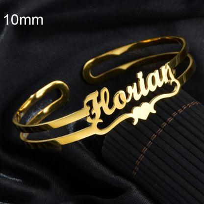 Name Bracelet multiple style Name Cuff Bangles