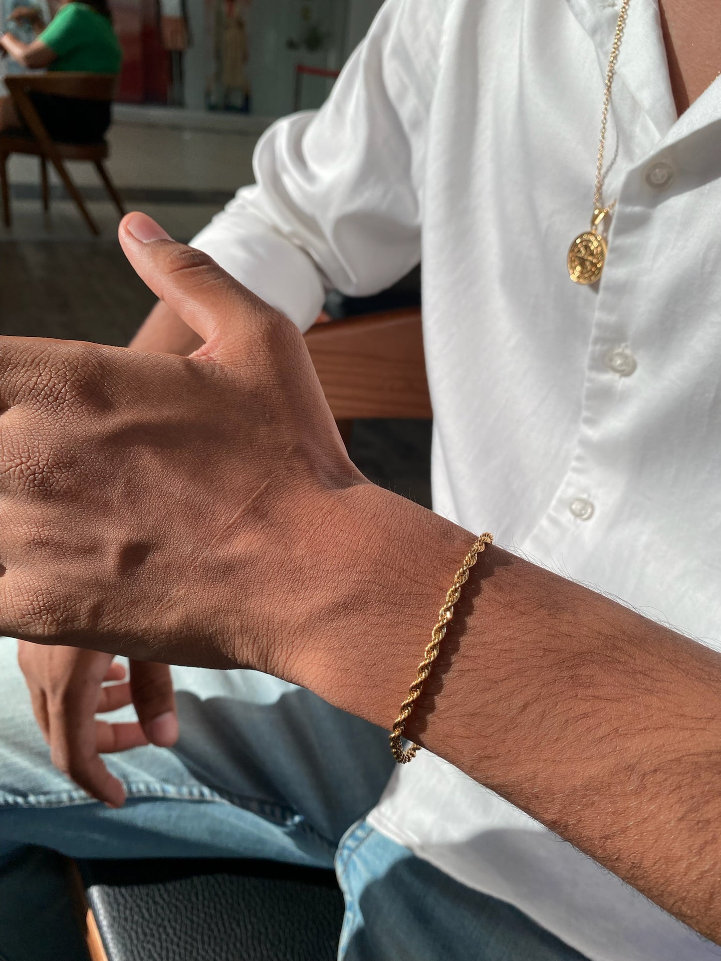 Bracelet corde minimaliste