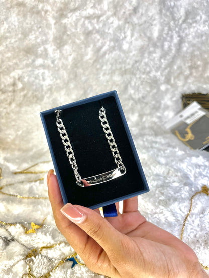 Bracelet prénom gravé