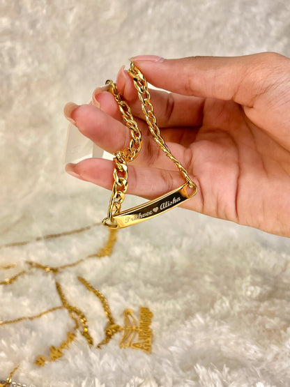 Bracelet prénom gravé