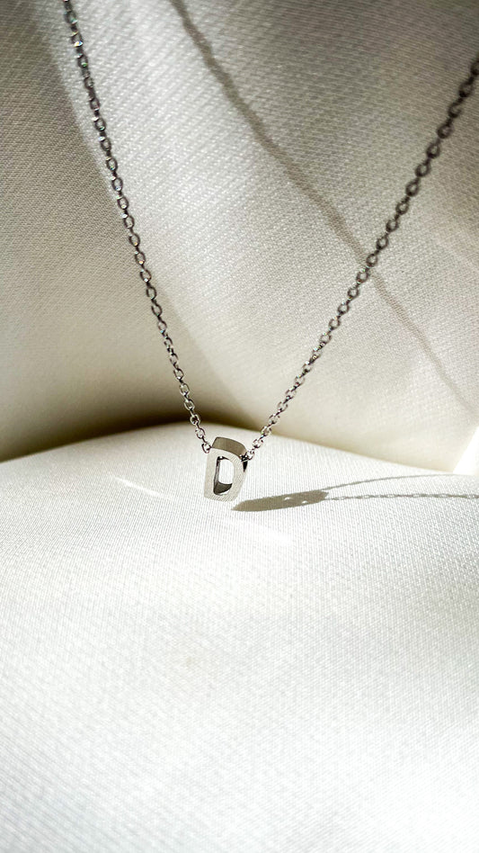 Men’s Initial necklace - waterproof necklace